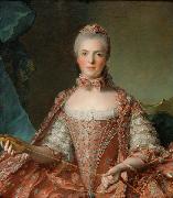 Jjean-Marc nattier Madame Adelaide de France Tying Knots France oil painting artist